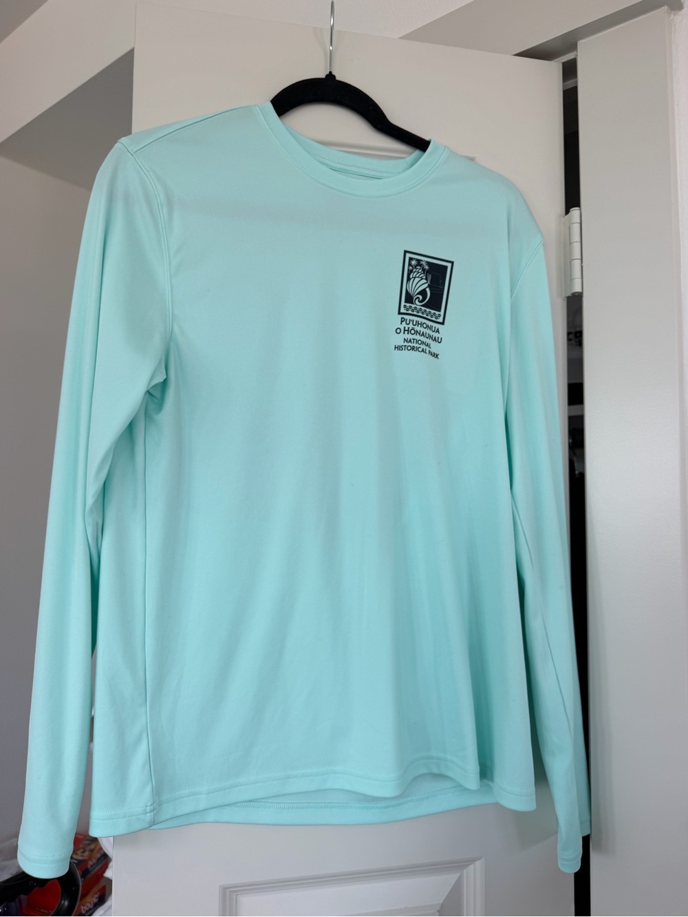 Limited Edition Men's Performance Long-Sleeve Sun Shirt - Light Aqua